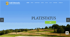 Desktop Screenshot of golf-oberaula.de