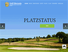 Tablet Screenshot of golf-oberaula.de
